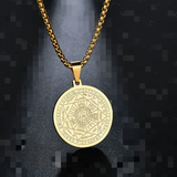 Collar con colgante Tritone Ángel Seis Estrellas
