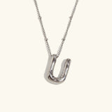 Collar de Oro con Inicial Balloon