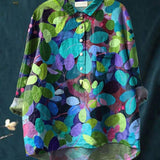 Seraphina™ | Blusa de Lino Atemporal con Estampado