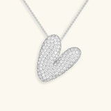 Collar de Diamantes con Inicial en Burbuja