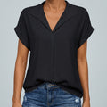Sofía - Blusa Elegante de Manga Corta