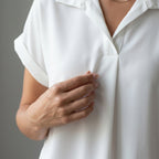 Sofía - Blusa Elegante de Manga Corta