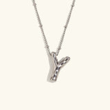 Collar de Oro con Inicial Balloon