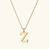 Collar de Oro con Letra Inicial