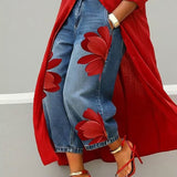 Sophia - Pantalones florales elegantes