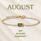 Pulsera de Piedra de Nacimiento Heartline