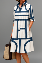 Vestido Midi Fluido para Mujer