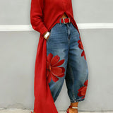 Sophia - Pantalones florales elegantes
