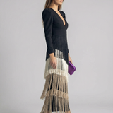 Salvia | Vestido Flecos