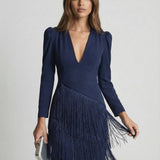 Salvia | Vestido Flecos