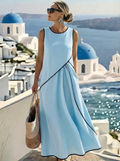 Lotte™ Vestido de Verano a Rayas