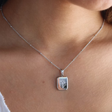 Collar vintage en plata