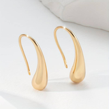 Pendientes Vintage de Oro "Drop"