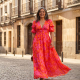 Vestido Elena Rosa — Elegancia que te pertenece