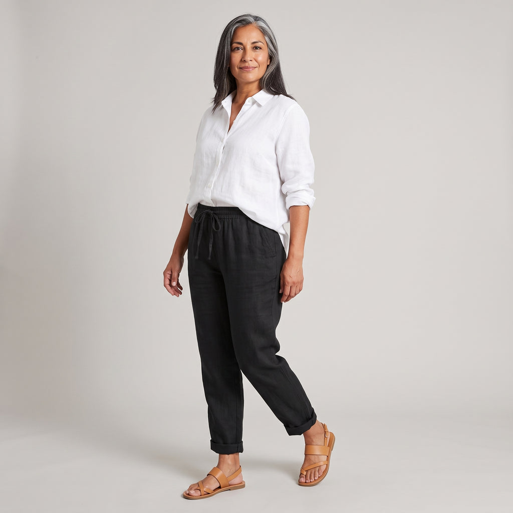 Carmen - Pantalón de Lino para Verano