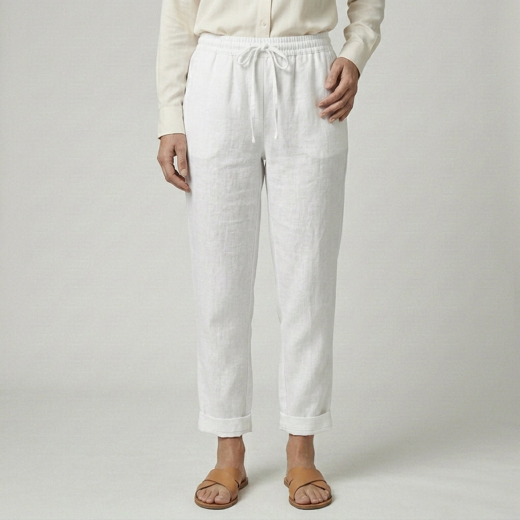 Carmen - Pantalón de Lino para Verano