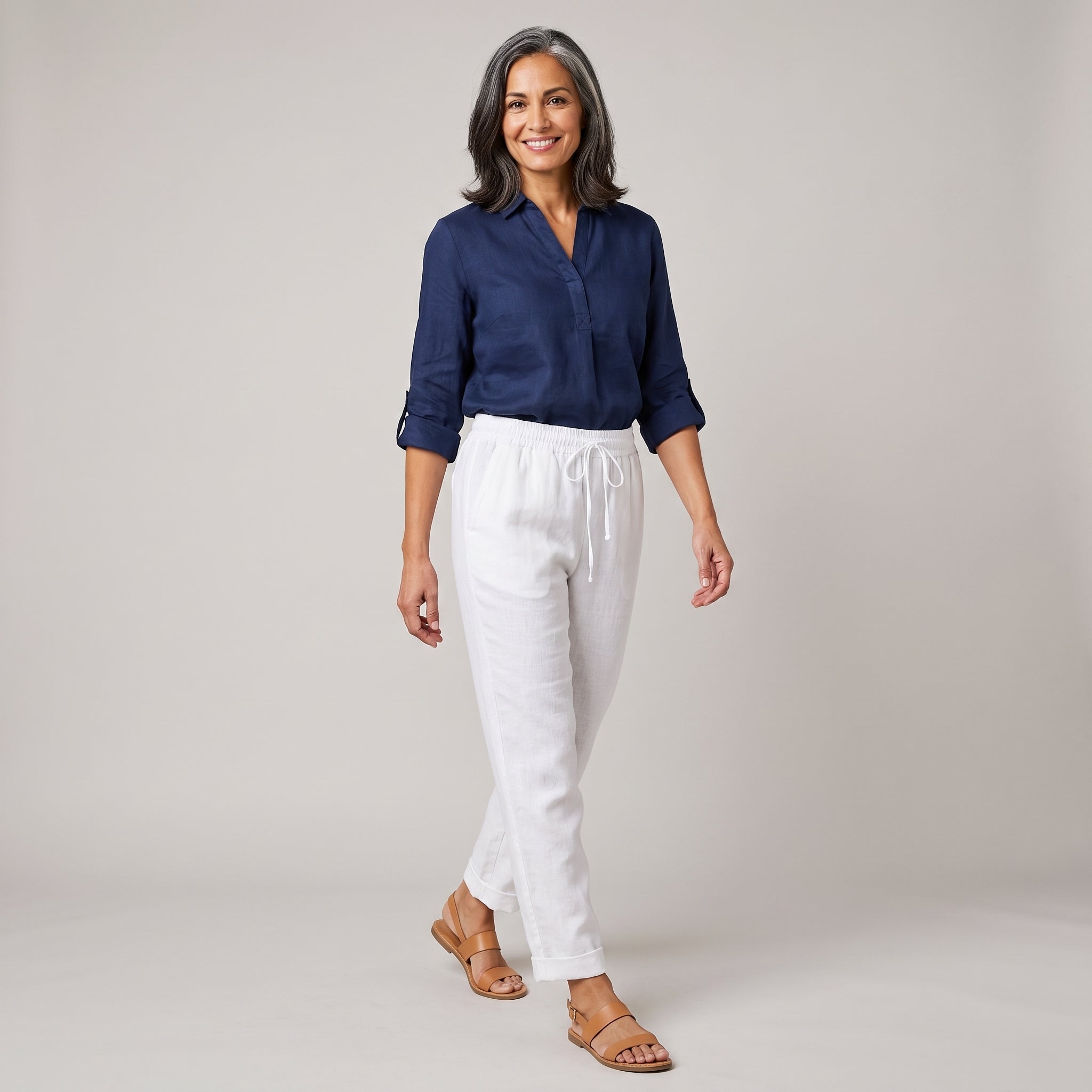 Carmen - Pantalón de Lino para Verano