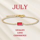 Pulsera de Piedra de Nacimiento Heartline