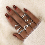 Conjunto de Anillos Elegantes