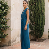 Selena | Vestido Drapé Ardiente