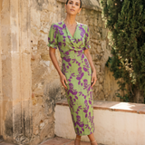 Andrea | Vestido primaveral estampado