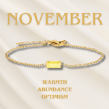 Pulsera de Piedra de Nacimiento Heartline