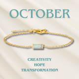 Pulsera de Piedra de Nacimiento Heartline