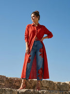 Sophia - Pantalones florales elegantes
