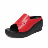 Elisa - Sandalias Wedge Orthopédicas sin Hebilla