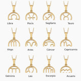 Collar Signo del Zodiaco | Oro